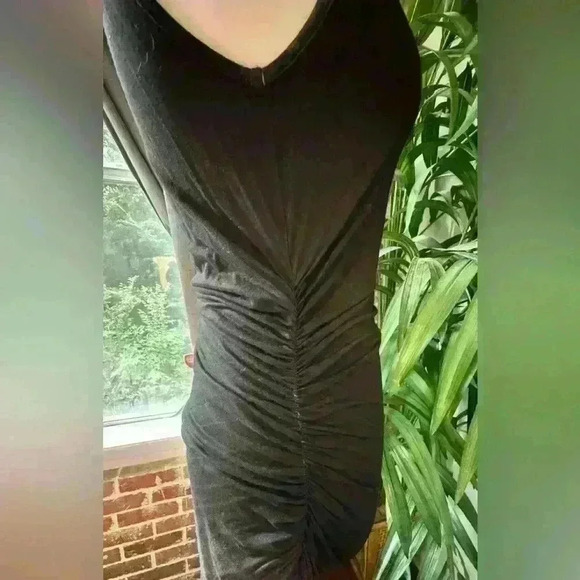 ATHLETA-Black and Gray Tie Dye Midi-Size M - Picture 7 of 8